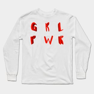 Girl power international women Day Long Sleeve T-Shirt